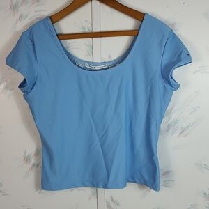 Tommy Hilfiger Light Blue Short Sleeve Top